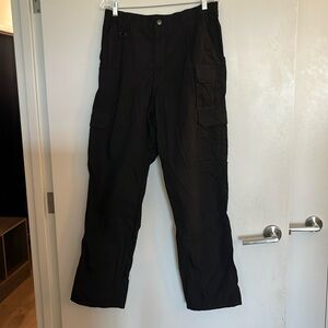 5.11 Tactical Series Black Cargo Pants men’s size 34/34